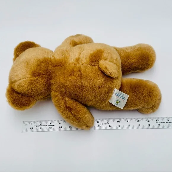 90s Build a Bear Teddy Brown Stitched Nose Plush Toy 14” Stuffed Animal Retired - Picture 7 of 9